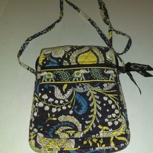 Vera Bradley Ellie Blue Mini Hipster